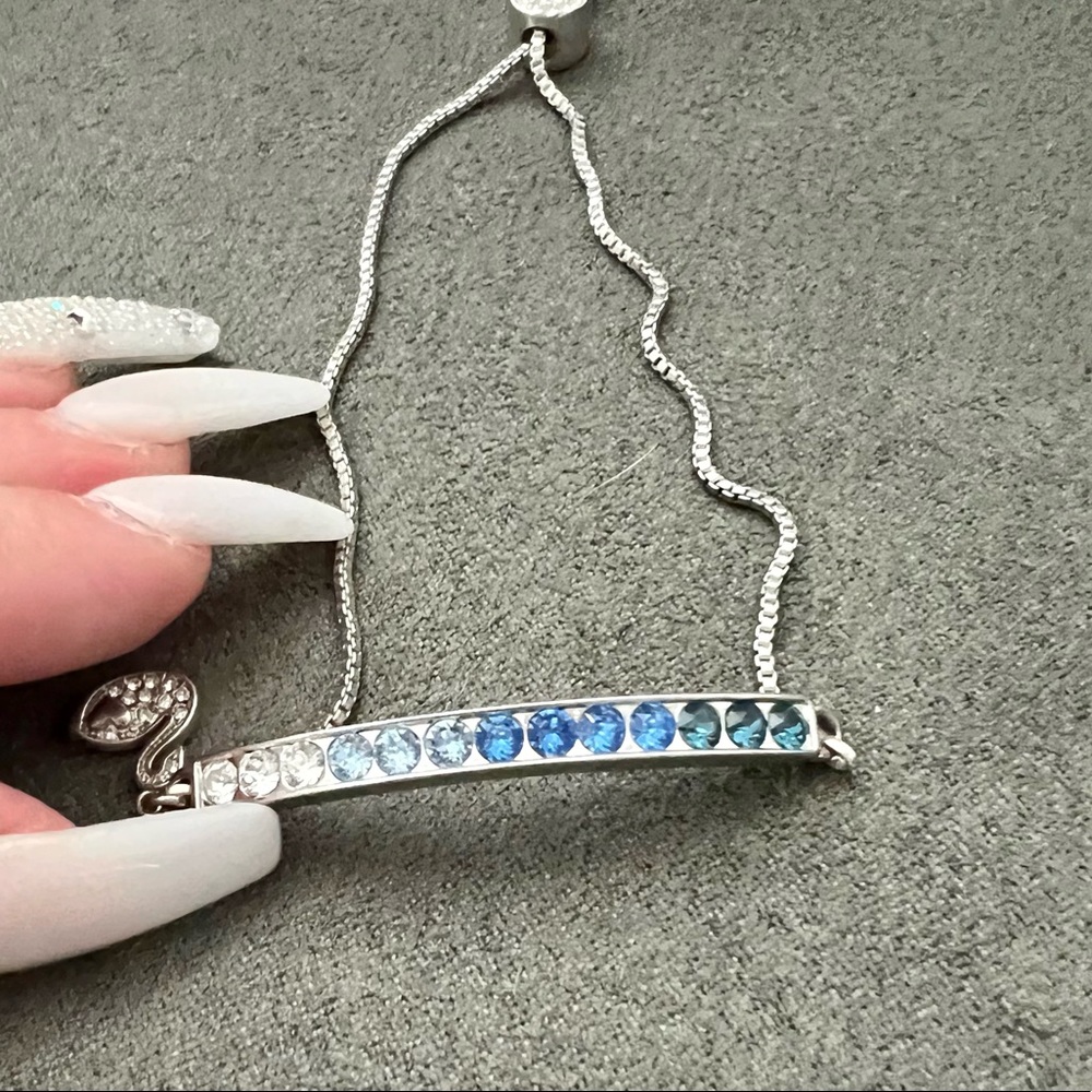 Brilliance “You are beautiful” bar bracelet